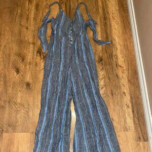 Indigo Reign Wide Leg Pantsuit